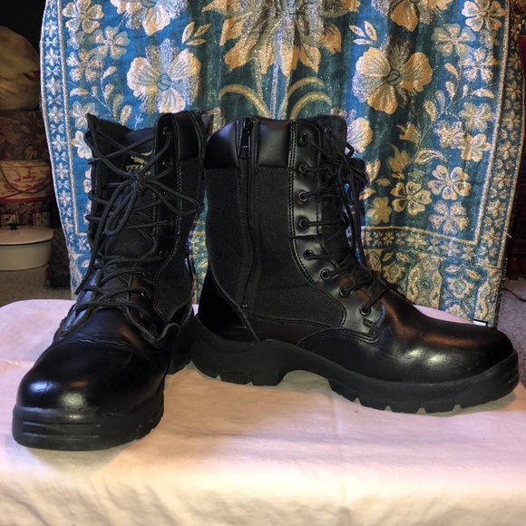 texas steer zipper boots